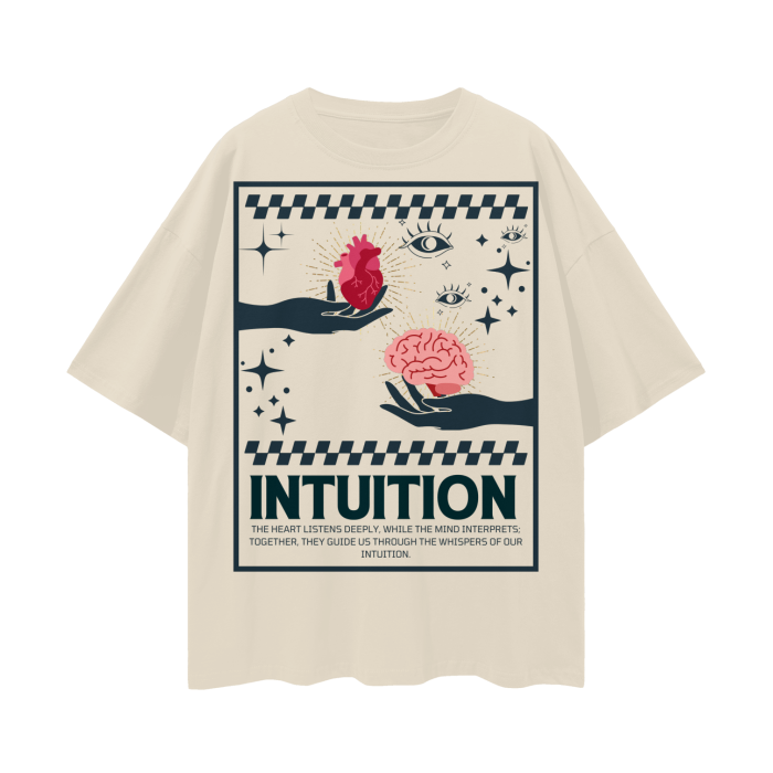 Intuition | Oversize Deep Drop Shoulder T-Shirt