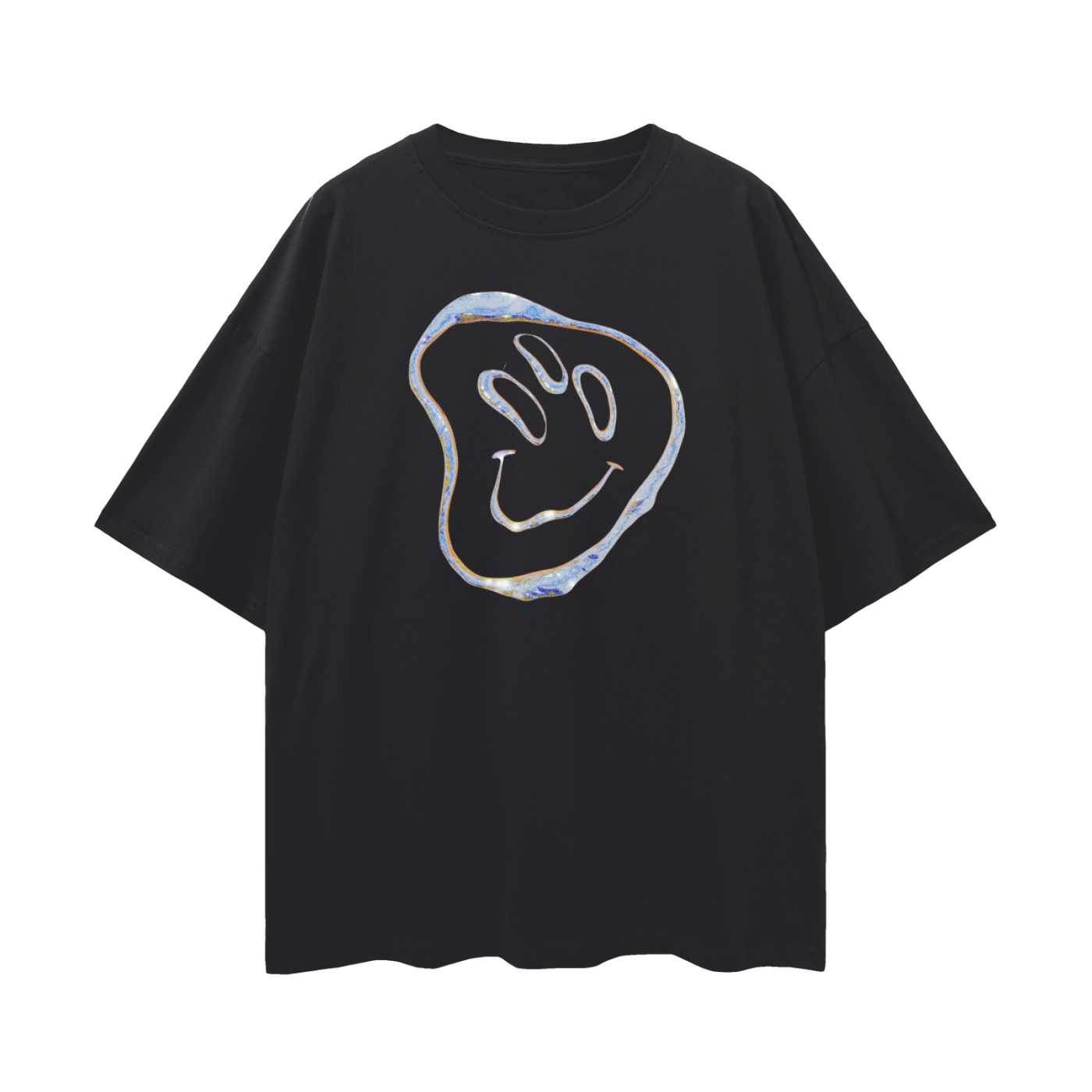 Grateful for Where I Am. Excited for Where I Am Going. | Oversize Deep Drop Shoulder Tee