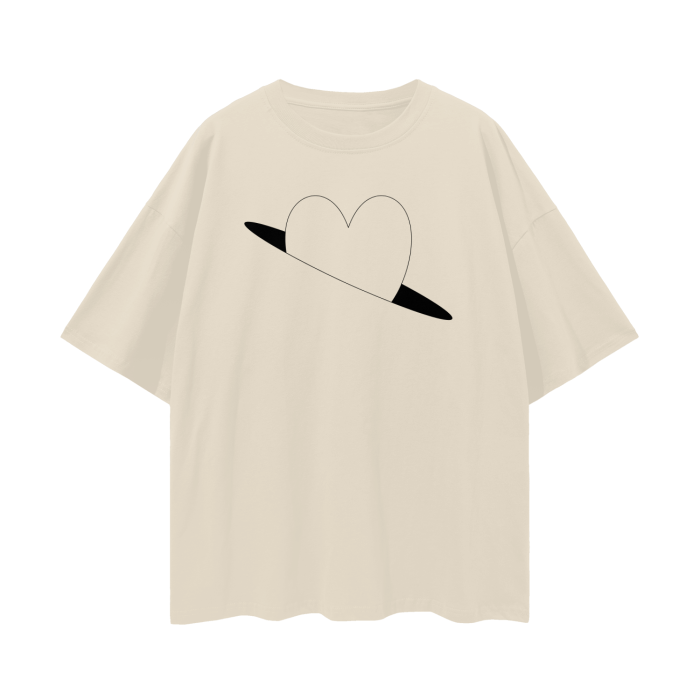 Genuine Connection | Oversize Deep Drop Shoulder T-Shirt
