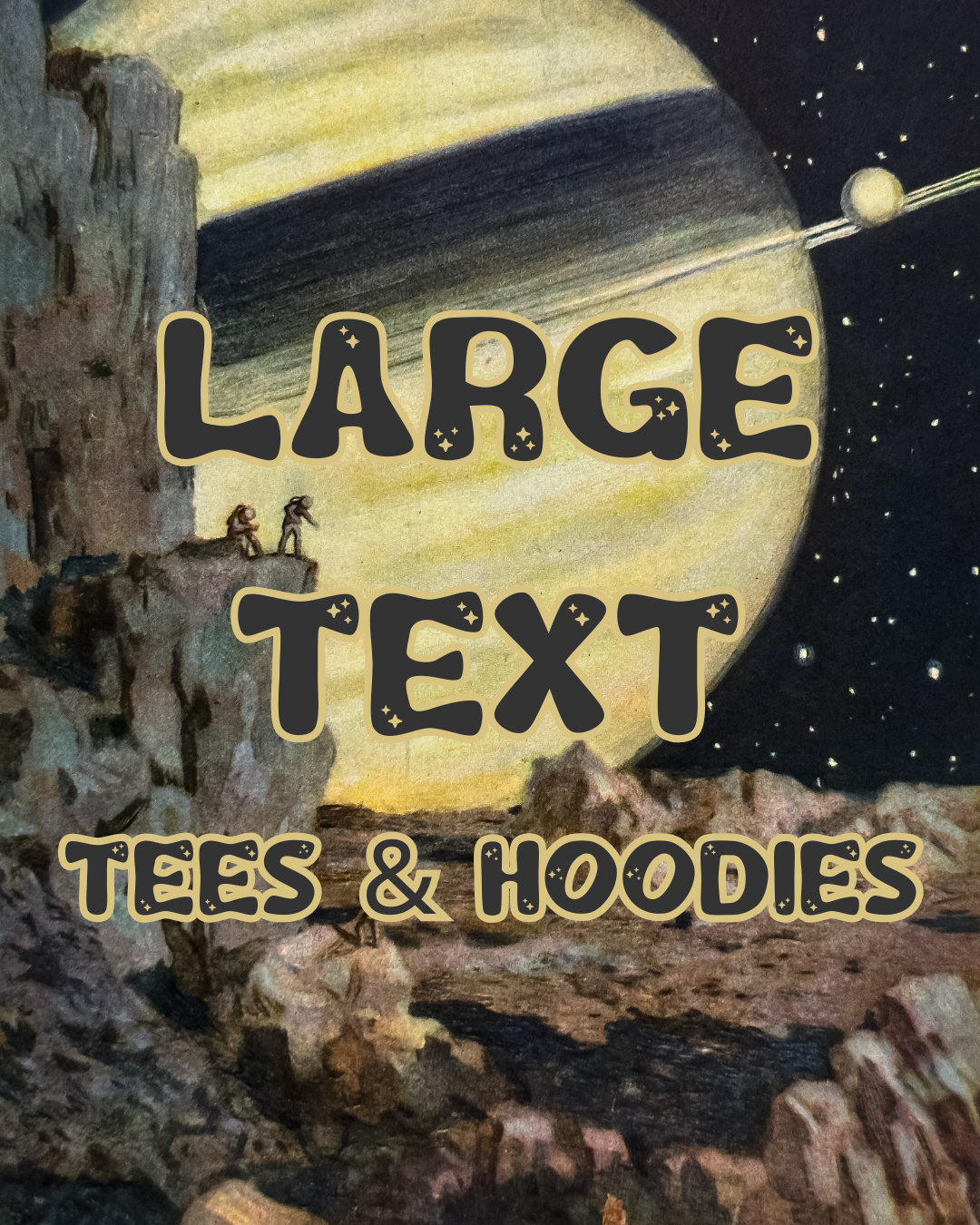 Text Hoodies & T-Shirts