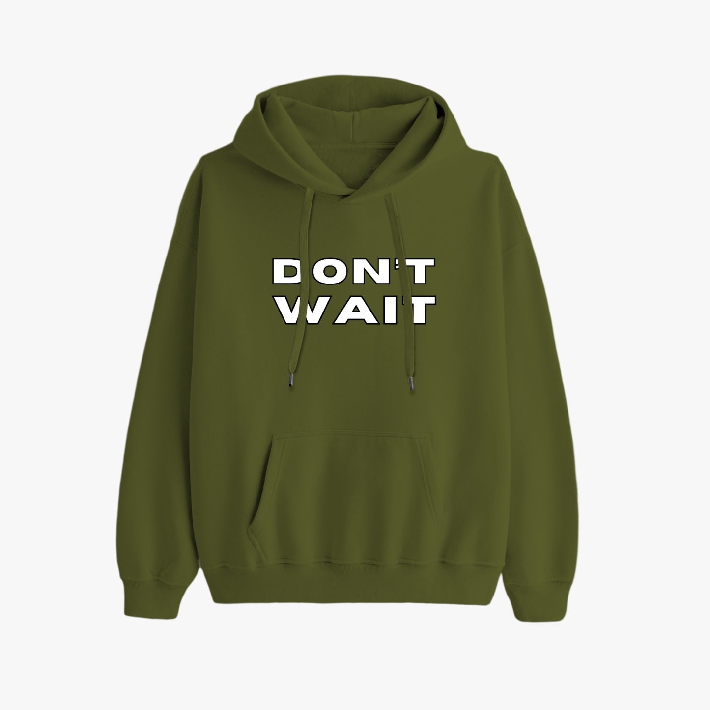 Don't Wait, There is No Right Time There is Only Time & What You Choose to Do with It   |   Unisex Adult Pullover Hoodie