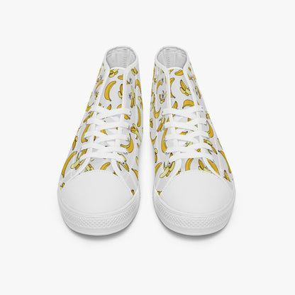 Banana   |   High-Top Canvas Shoes