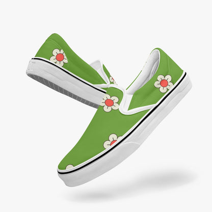 Froggy Fresh   |   Slip-On Canvas Shoes