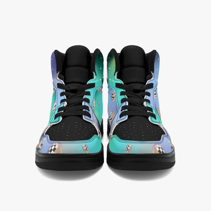 Infinite You (Surreal, Psychedelic Art)   | Takai High Top Leather Sneakers