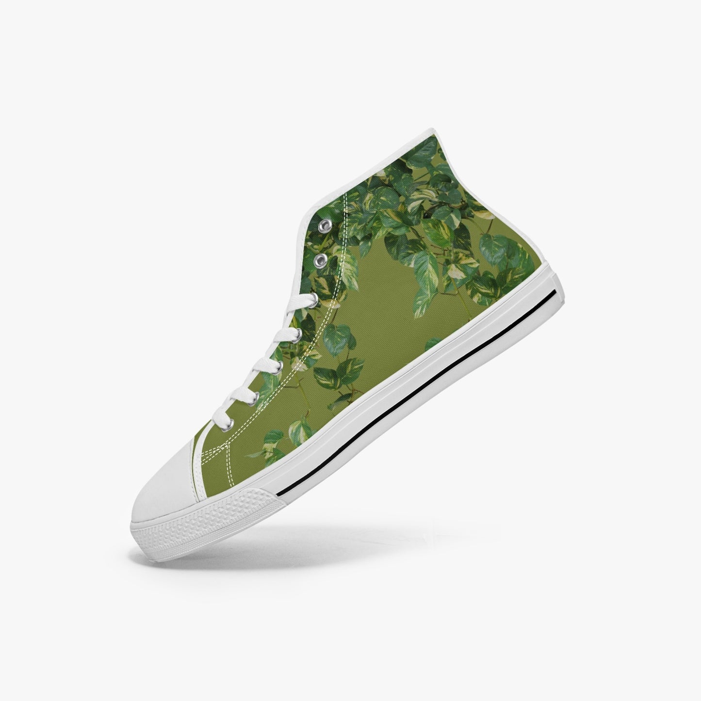 Pothos   |   High-Top Canvas Sneakers