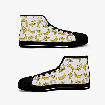 Banana   |   High-Top Canvas Shoes