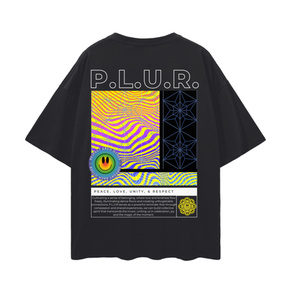 P.L.U.R.   |   Oversize Deep Drop Shoulder T-Shirt