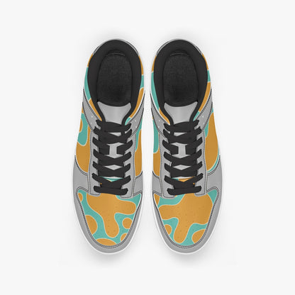 Lava Lamp   |   Kawa Low Top Leather Sneakers