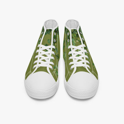 Pothos   |   High-Top Canvas Sneakers