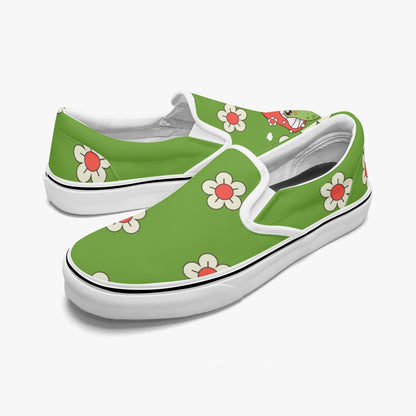 Froggy Fresh   |   Slip-On Canvas Shoes