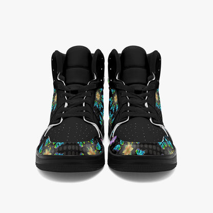 Butterfly Mandalas   |   Takai High Top Leather Sneakers