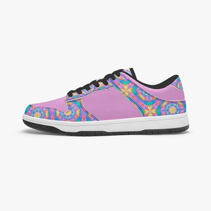 Psychedelic Kaleidoscope   |   Kawa Low Top Leather Sneakers