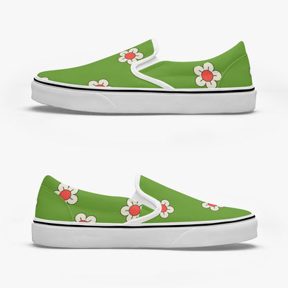 Froggy Fresh   |   Slip-On Canvas Shoes