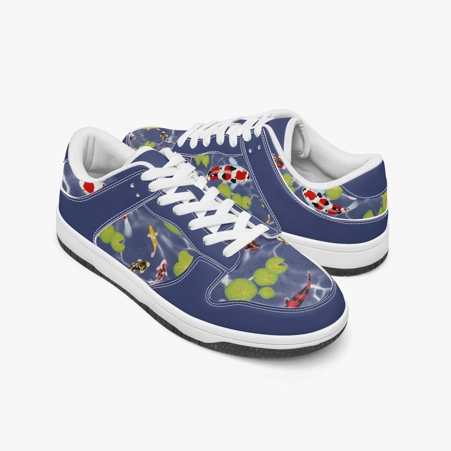 Koi Pond   |   Kawa Low Top Leather Sneakers