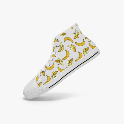 Banana   |   High-Top Canvas Shoes