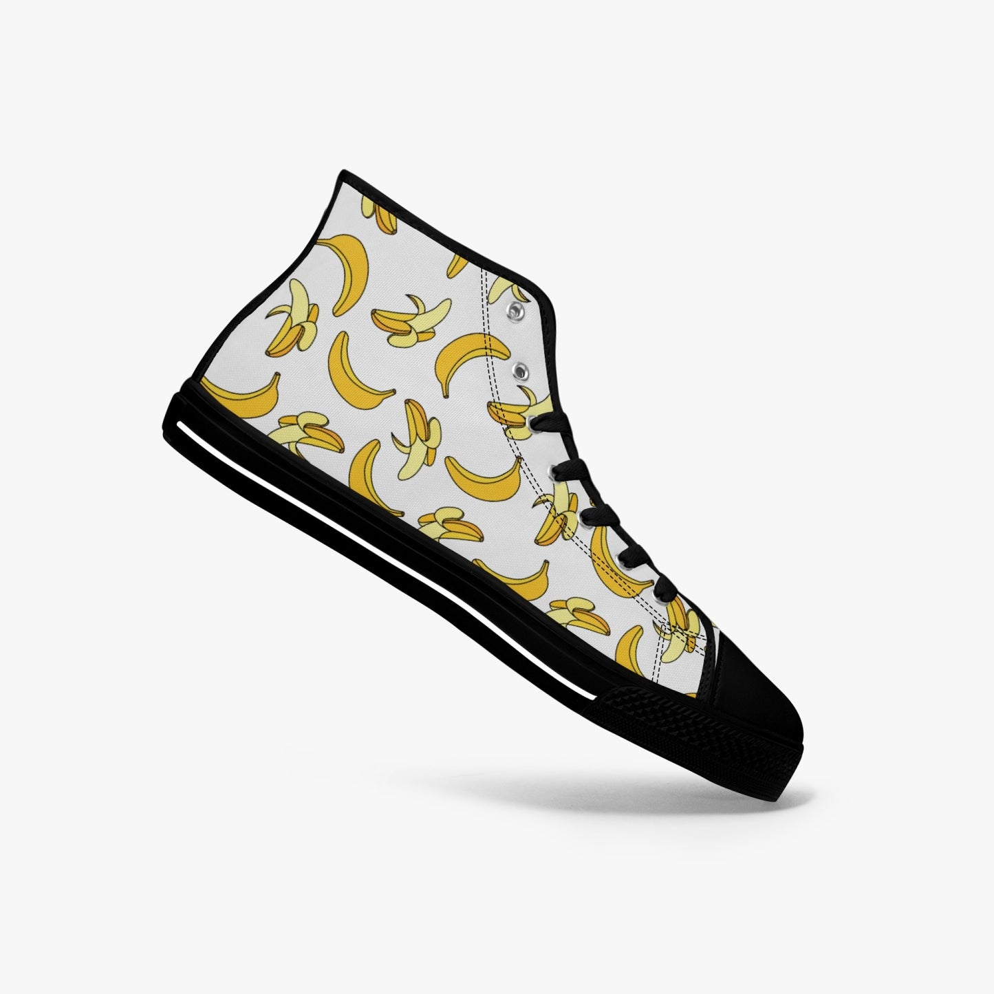 Banana   |   High-Top Canvas Shoes