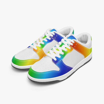 Rainbow Gradient   |   Kawa Low Top Leather Sneaker