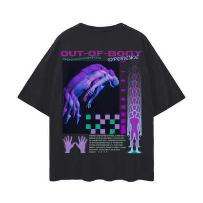 Out-Of-Body Experience   |   Oversize Deep Drop Shoulder T-Shirt