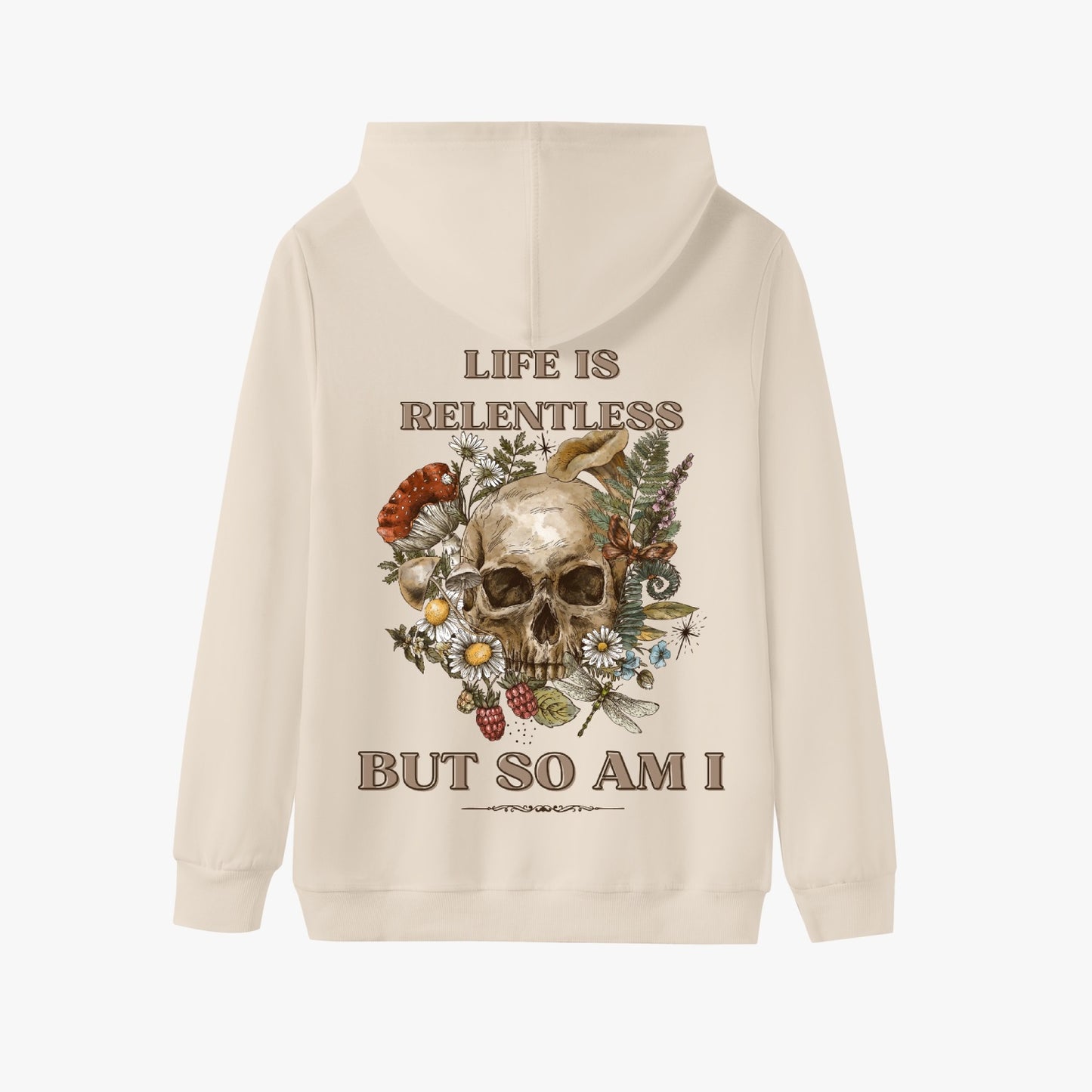 Life is Relentless, But So Am I   |    Unisex Adult Pullover Hoodie