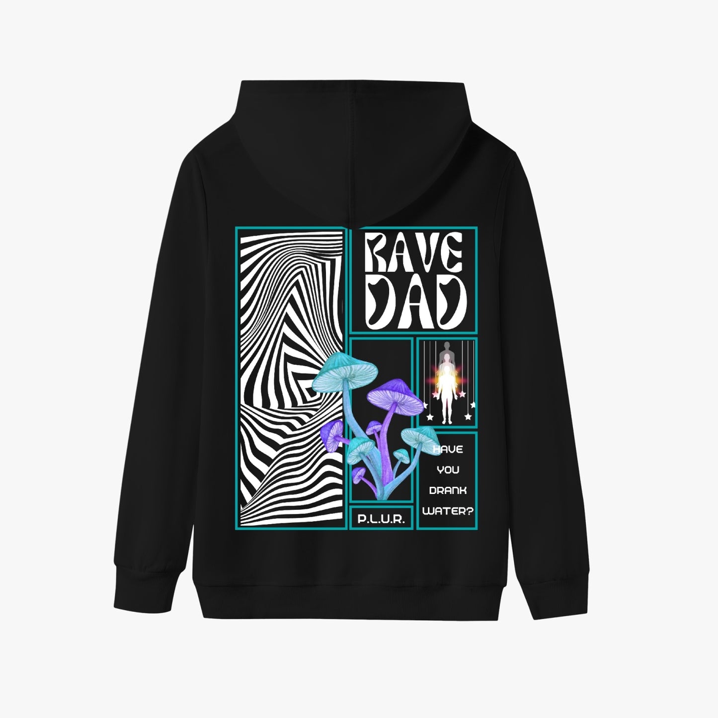 Rave Dad   |   Unisex Adult Pullover Hoodie