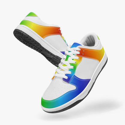 Rainbow Gradient   |   Kawa Low Top Leather Sneaker