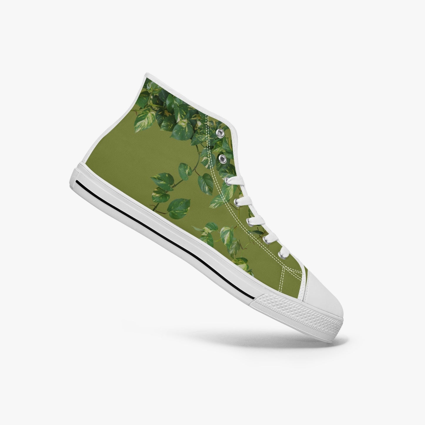 Pothos   |   High-Top Canvas Sneakers