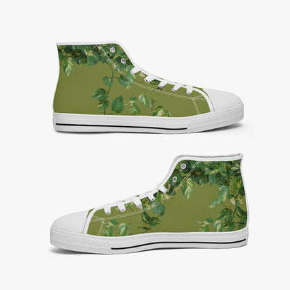 Pothos   |   High-Top Canvas Sneakers