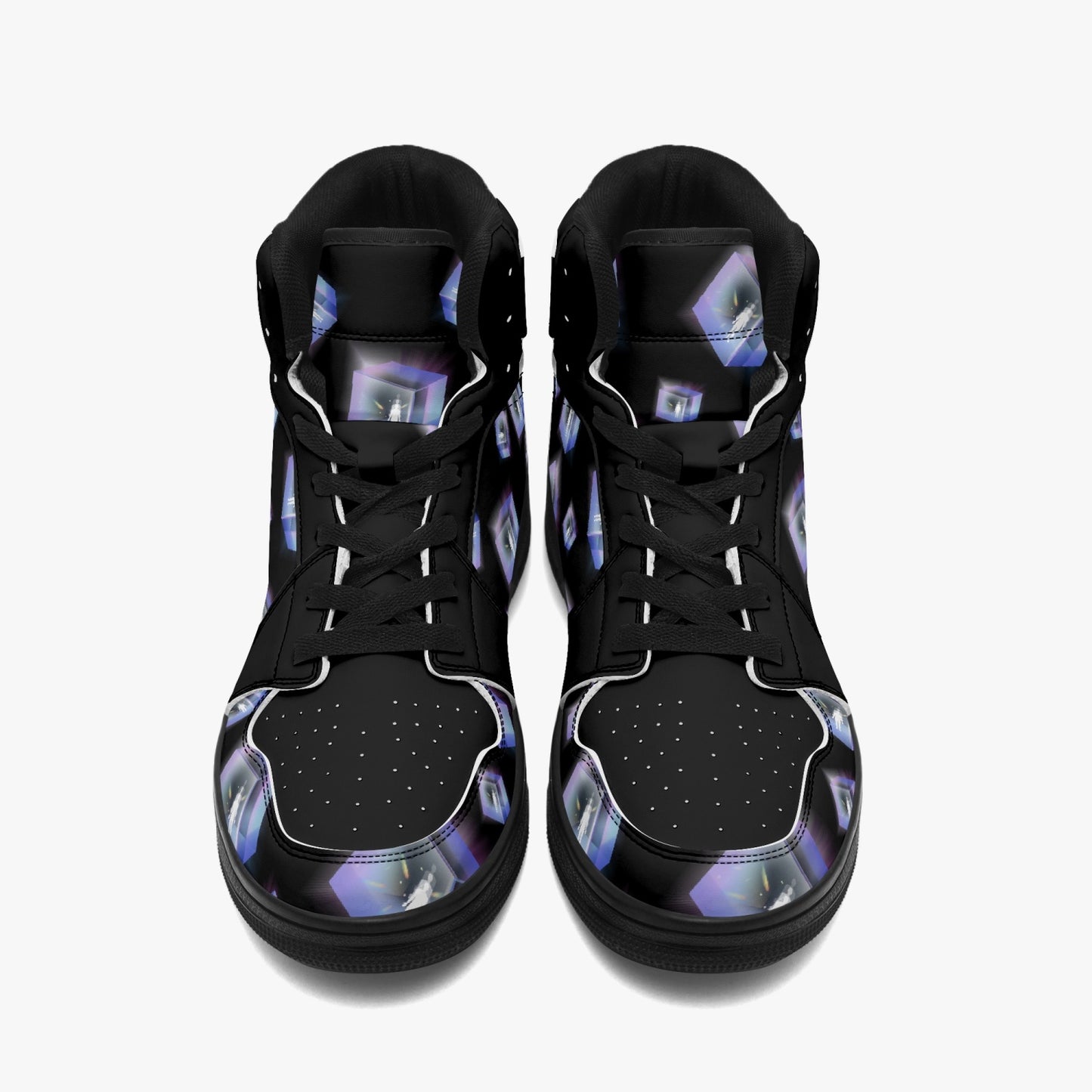 Our True Destiny is Within Ourselves   (Psychedelic, Surreal Art)   |    Takai High Top Leather Sneakers