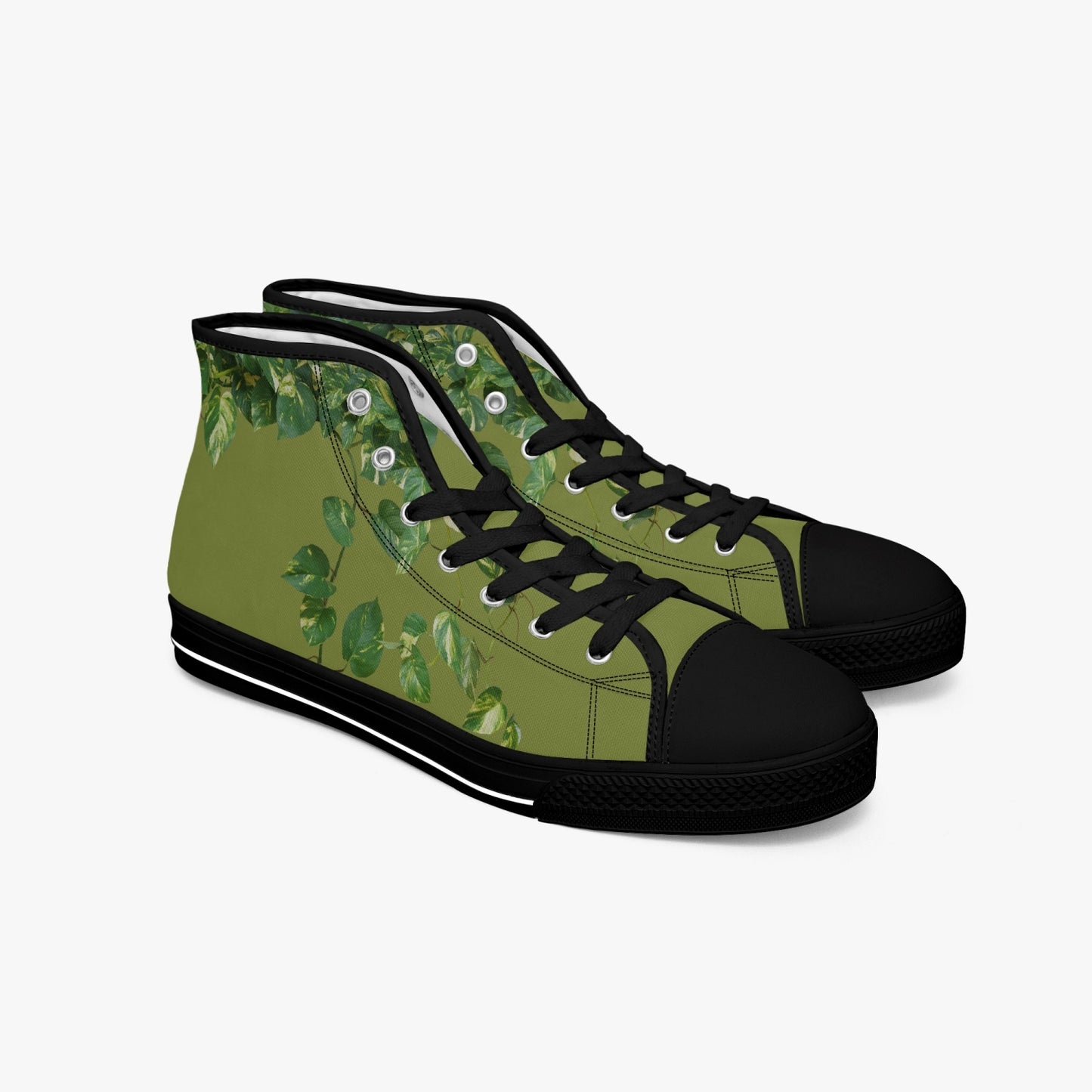 Pothos   |   High-Top Canvas Sneakers