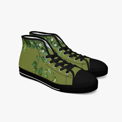 Pothos   |   High-Top Canvas Sneakers