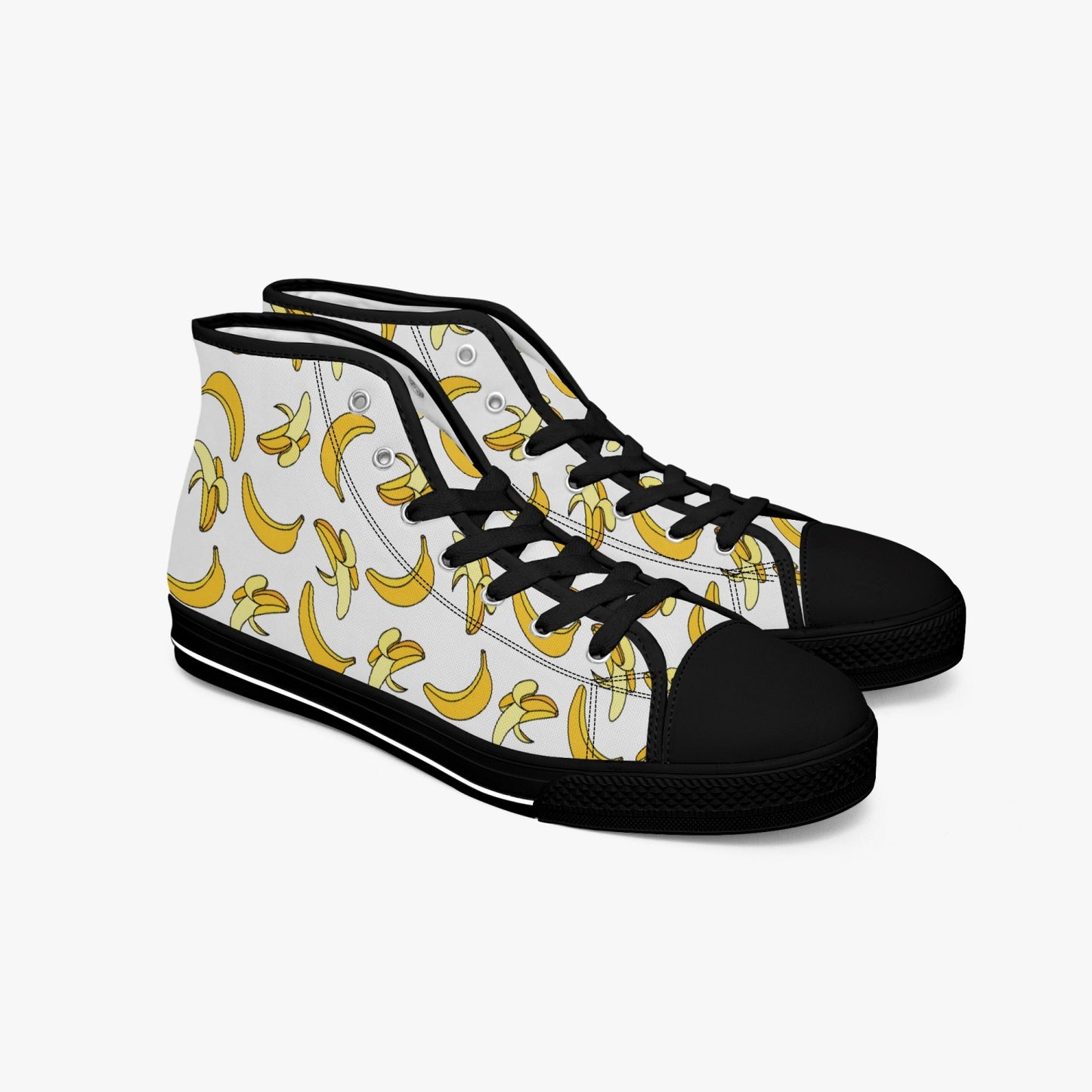 Banana   |   High-Top Canvas Shoes