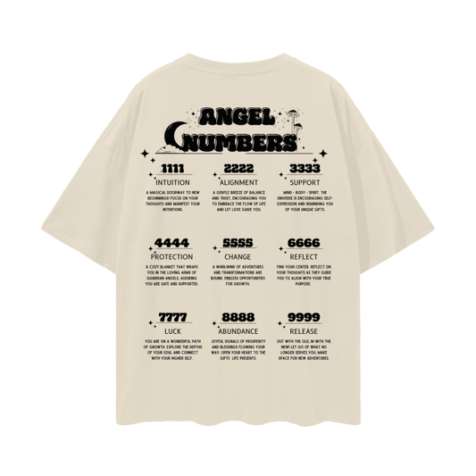 Trust The Universe - Angel Number Guide   |   Oversize Deep Drop Shoulder T-Shirt