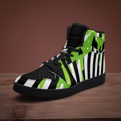 Slimed   |   Takai High Top Sneakers