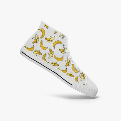 Banana   |   High-Top Canvas Shoes