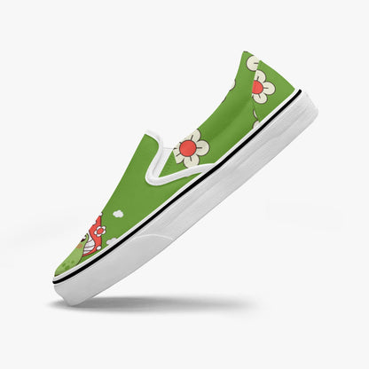 Froggy Fresh   |   Slip-On Canvas Shoes