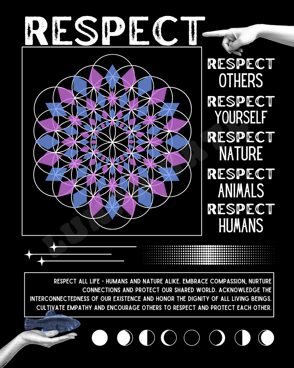 Respect   |   Oversize Deep Drop Shoulder T-Shirt
