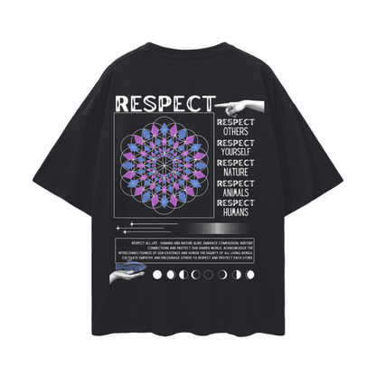 Respect   |   Oversize Deep Drop Shoulder T-Shirt