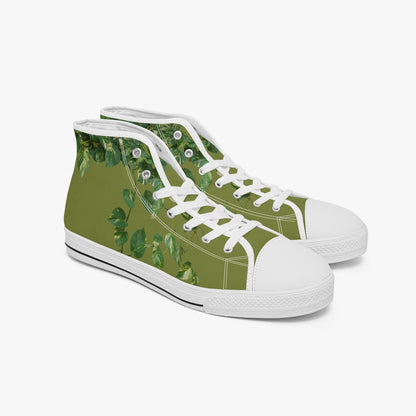 Pothos   |   High-Top Canvas Sneakers