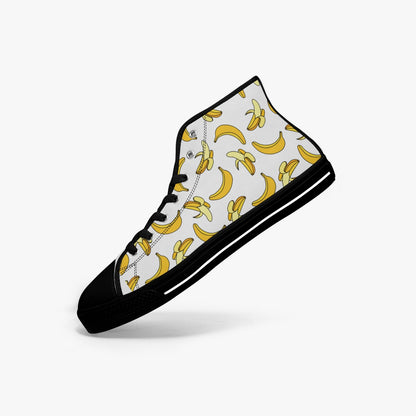 Banana   |   High-Top Canvas Shoes