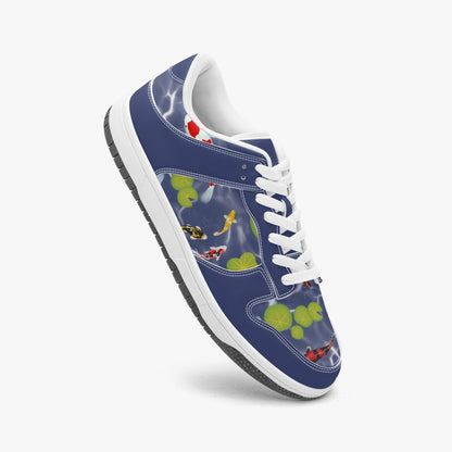 Koi Pond   |   Kawa Low Top Leather Sneakers