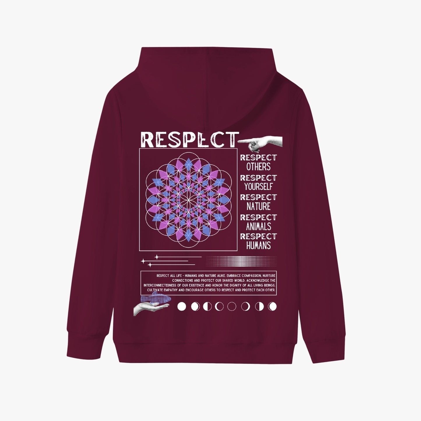 Respect   |    Unisex Adult Pullover Hoodie