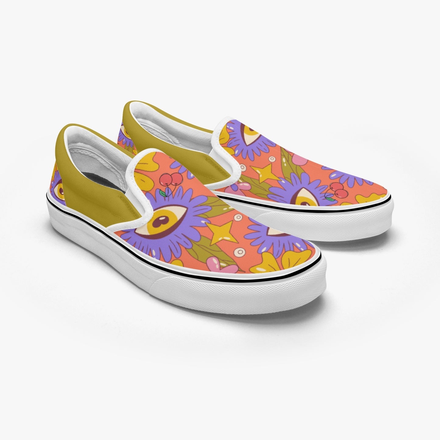 Groovy Daze    |    Slip-On Canvas Shoes