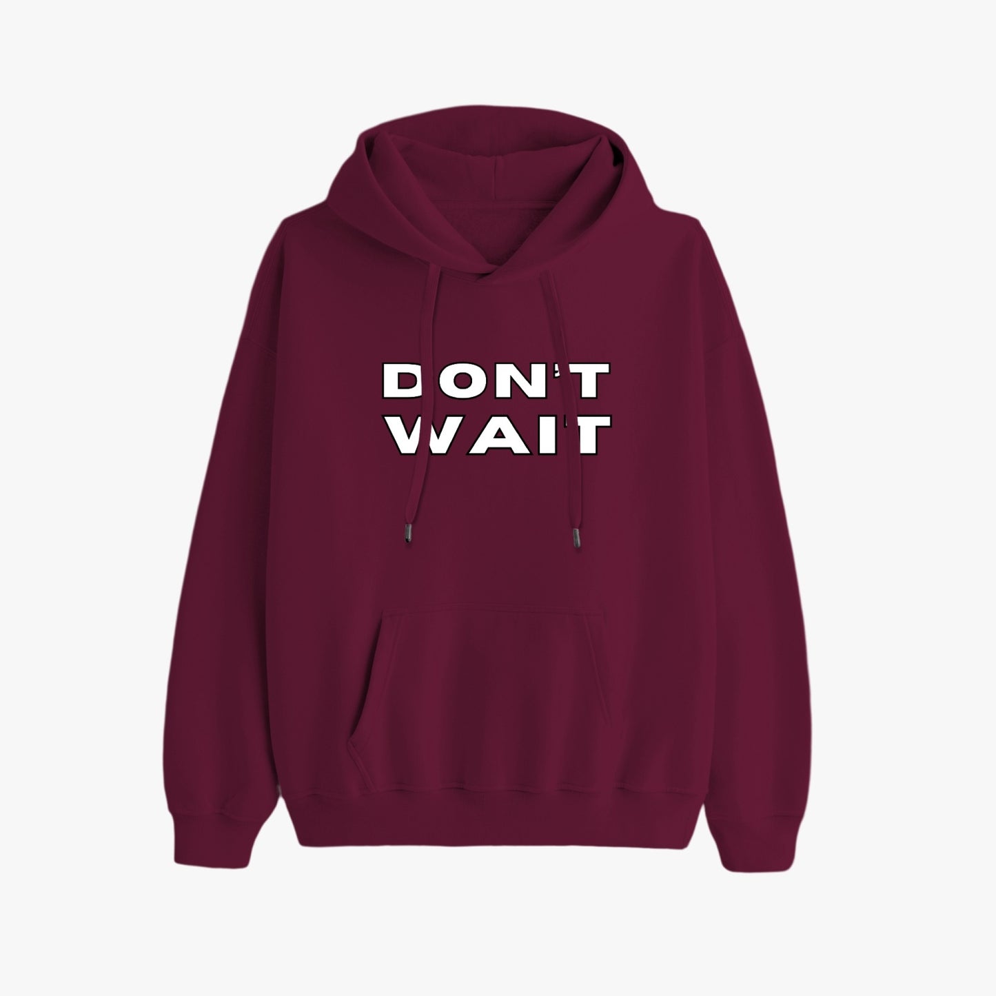 Don't Wait, There is No Right Time There is Only Time & What You Choose to Do with It   |   Unisex Adult Pullover Hoodie