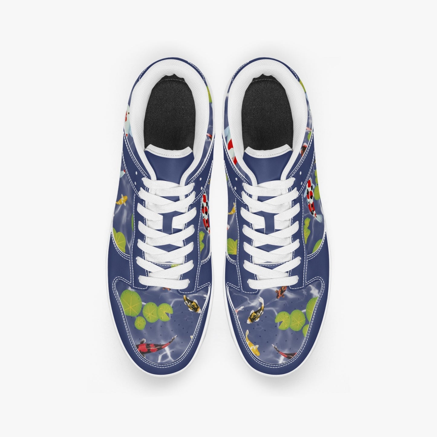 Koi Pond   |   Kawa Low Top Leather Sneakers