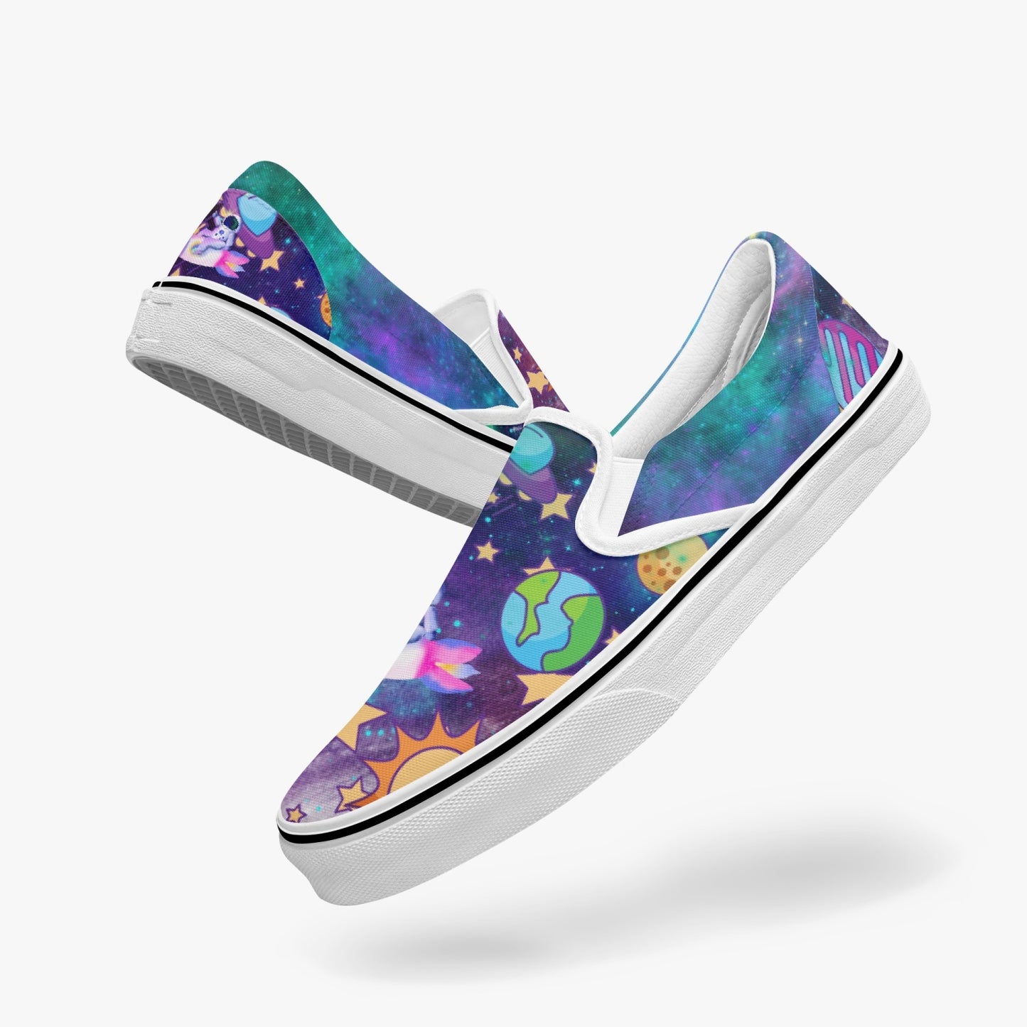 I Need Some Space   |    Slip-On Canvas Shoes