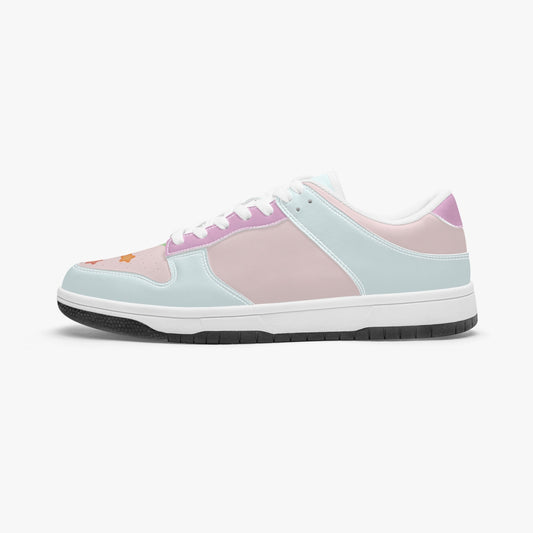 Pastel Stars   |   Kawa Low Top Leather Sneaker