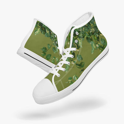 Pothos   |   High-Top Canvas Sneakers