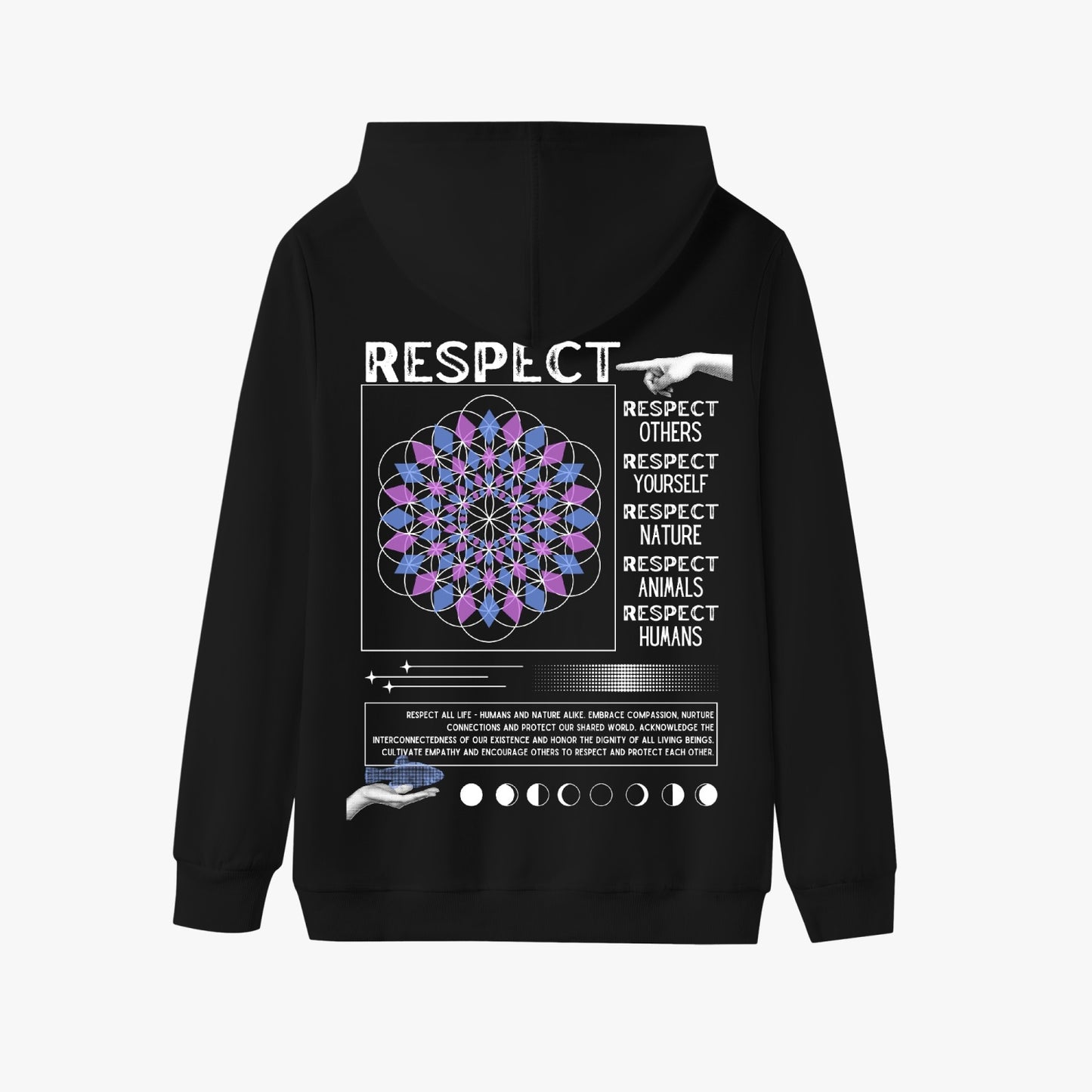 Respect   |    Unisex Adult Pullover Hoodie