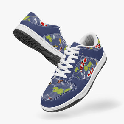 Koi Pond   |   Kawa Low Top Leather Sneakers