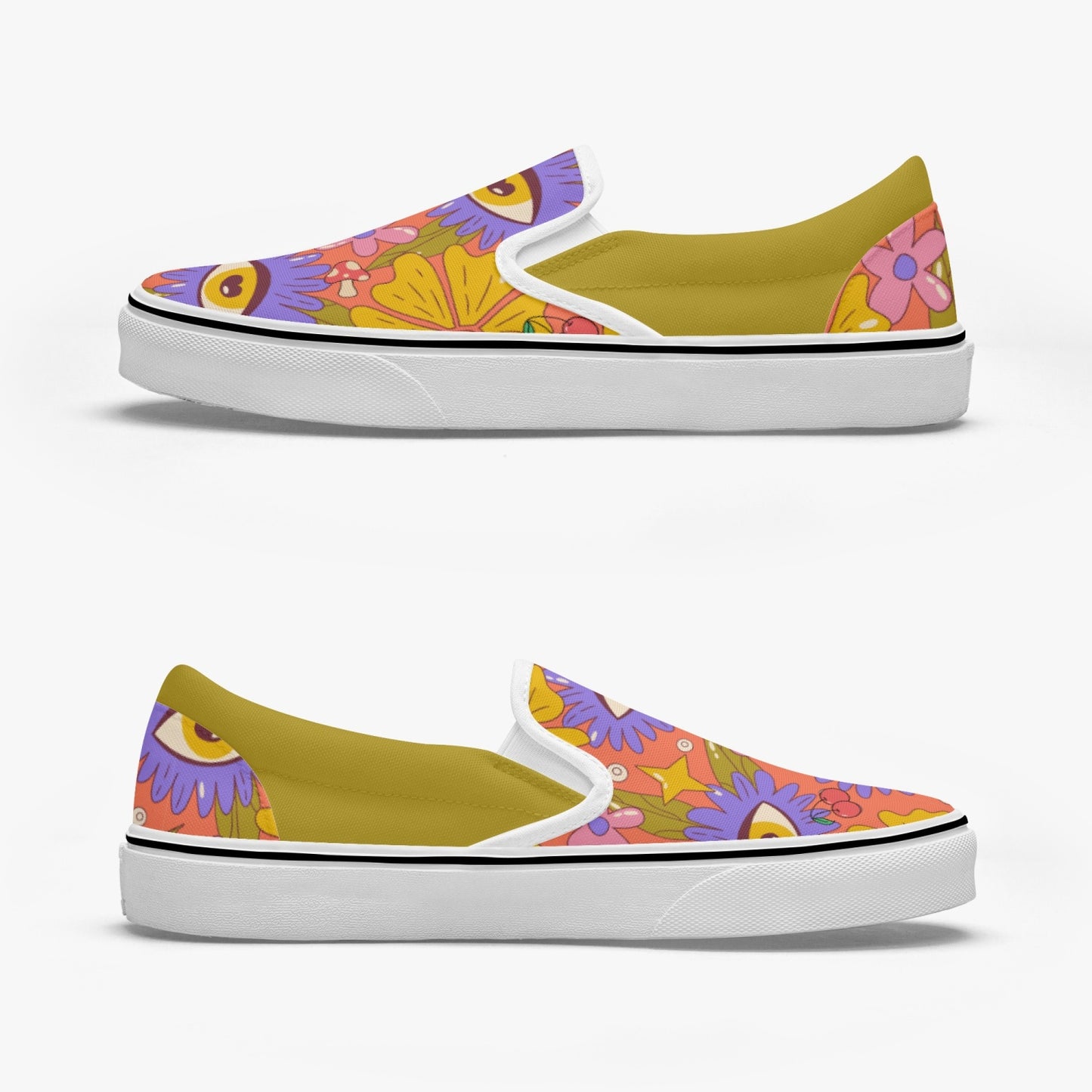 Groovy Daze    |    Slip-On Canvas Shoes